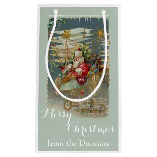 Sinterklaas en zijn geweldige vliegmachine - Aange Klein Cadeauzakje (Voorkant)