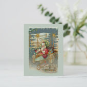 Sinterklaas en zijn geweldige vliegmachine Briefka Feestdagenkaart (Staand voorkant)