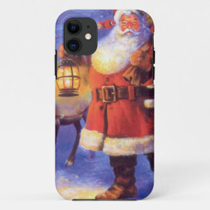 Sinterklaas en zijn rendier Case-Mate iPhone case