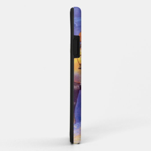 Sinterklaas en zijn rendier Case-Mate iPhone case (Achterkant/rechts)