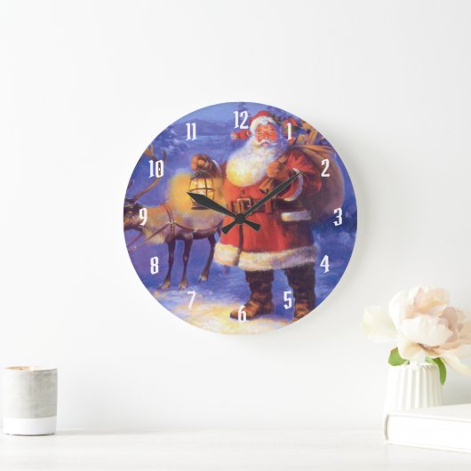 Sinterklaas en zijn rendier grote klok (Huis)