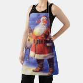 Sinterklaas en zijn rendier schort (Insitu)