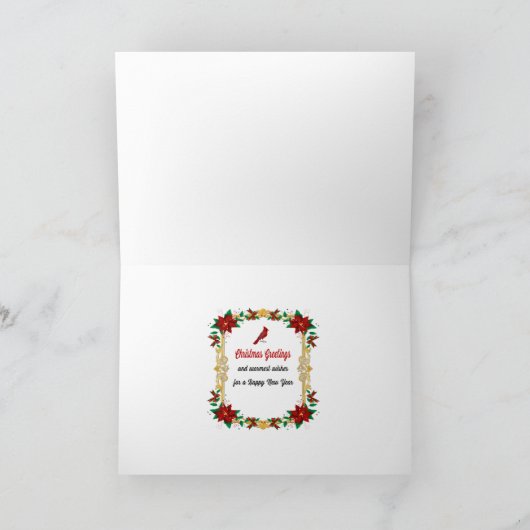 Sinterklaas en zijn rendieren kaart (Binnen)