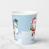 Sinterklaas en zijn vrienden Papieren beker (Links)