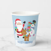 Sinterklaas en zijn vrienden Papieren beker (Voorkant)