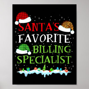 Sinterklaas' favoriete facturering specialist leuk poster