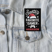 Sinterklaas' Favoriete Gamer Gepersonaliseerde Gam Button (Insitu)