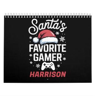 Sinterklaas' favoriete gamer gepersonaliseerde gam kalender