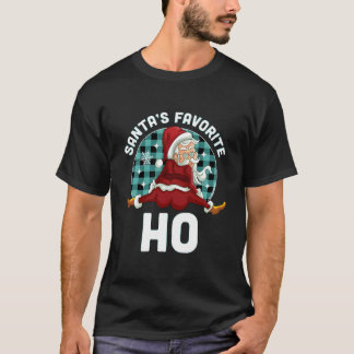 Sinterklaas' favoriete ho Naughty Sinterklaas pyja T-shirt