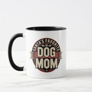 Sinterklaas' Favoriete Hond Moeder Badge Mok