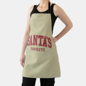 Sinterklaas' Favoriete Kerstcadeau Grappig Festief Schort (Insitu)