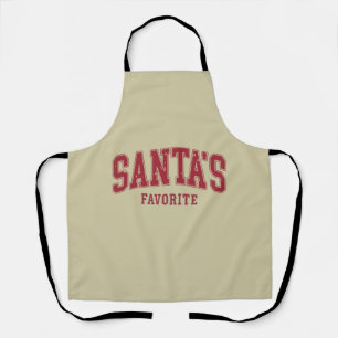 Sinterklaas' Favoriete Kerstcadeau Grappig Festief Schort