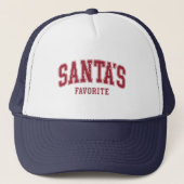Sinterklaas Favoriete Kerstcadeau Grappig Festief Trucker Pet (Voorkant)