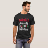 Sinterklaas' favoriete leraar t-shirt (Voorkant volledig)