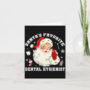 Sinterklaas Favoriete Mondhygiëniste Kerst Grappig Kaart