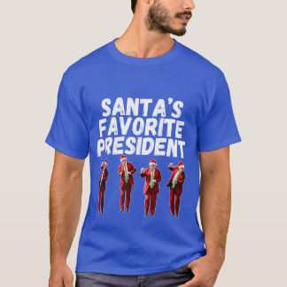 Sinterklaas favoriete president 2024 retro t-shirt