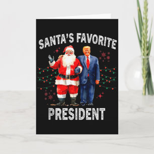 Sinterklaas Favoriete President Fun Trump Tank Top Kaart