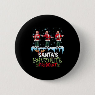 Sinterklaas favoriete president Sinterklaas Trump Ronde Button 5,7 Cm