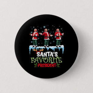 Sinterklaas' favoriete president Sinterklaas Trump Ronde Button 5,7 Cm