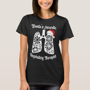 Sinterklaas Favoriete Respiratoire Therapeut Flora T-shirt