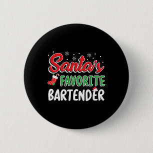 Sinterklaas' Favoriete T-shirt Cute Kerstfeest Dri Ronde Button 5,7 Cm