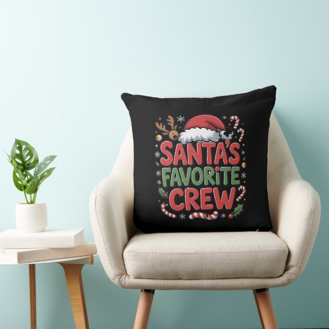 Sinterklaas' Favoriete Team Kussen (Stoel)