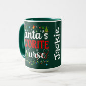 Sinterklaas' favoriete verpleegster mok (Voorkant links)