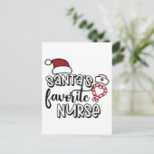 Sinterklaas favoriete zuster Thankful Kerstseizoen Briefkaart (Staand voorkant)