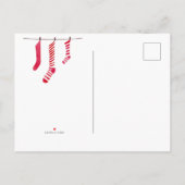 Sinterklaas Feest Uitnodiging Briefkaart (Achterkant)