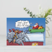 Sinterklaas-feestdag Kaart (Staand voorkant)