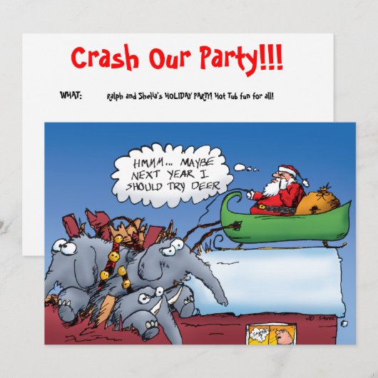 Sinterklaas-feestdag Kaart (Voorkant / Achterkant)