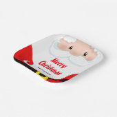 Sinterklaas feestdag Vrolijk kerstfeest Papieren Bordje (Gebogen)