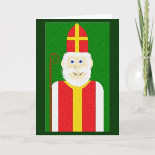 Sinterklaas Feestdagen Kaart (Voorkant)