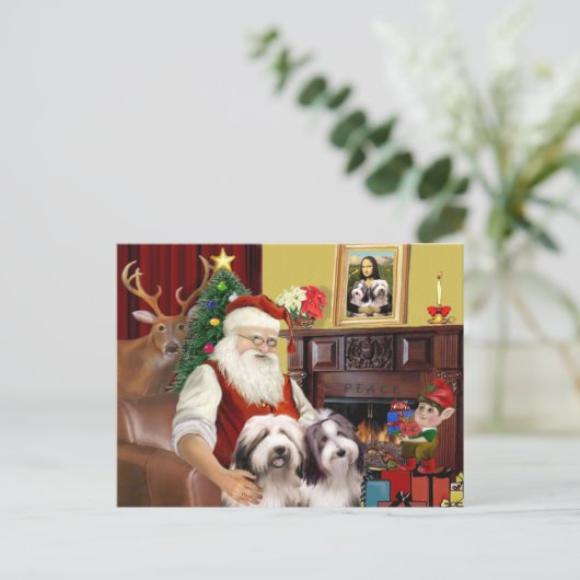 Sinterklaas Feestdagenkaart (Staand voorkant)