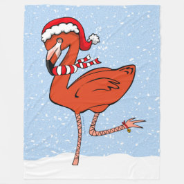 Sinterklaas Flamingo Fleece Deken
