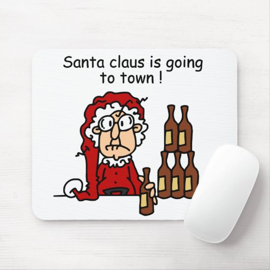 Sinterklaas gaat naar de stad muismat (Met muis)