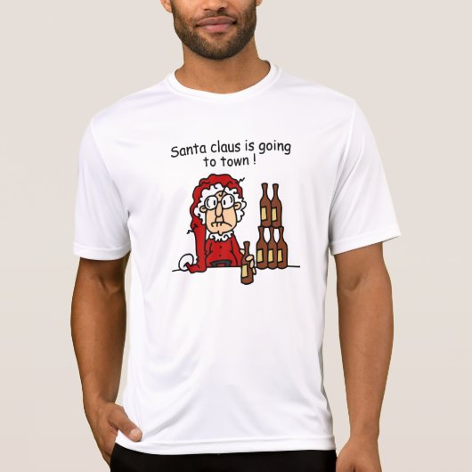 Sinterklaas gaat naar de stad t-shirt (Voorkant)