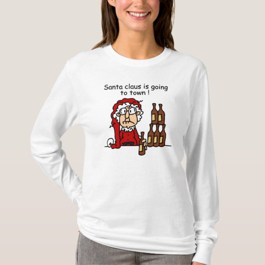 Sinterklaas gaat naar de stad t-shirt (Voorkant)