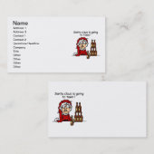 Sinterklaas gaat naar de stad visitekaartje (Voorkant / Achterkant)