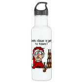 Sinterklaas gaat naar de stad waterfles (Voorkant)