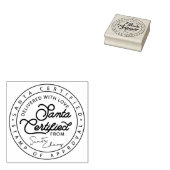 Sinterklaas Gecertificeerde Levering Goedkeuringsz Rubberstempel (Gestempeld)