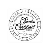 Sinterklaas Gecertificeerde Levering Goedkeuringsz Rubberstempel (Afrduk)