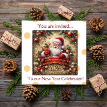 Sinterklaas Gelukkig Nieuwjaar goud gepersonalisee