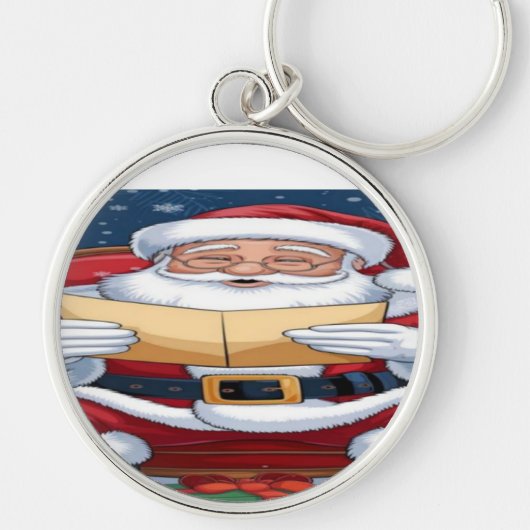 Sinterklaas Gelukkig Nieuwjaar 💐 Sleutelhanger (Voorkant)