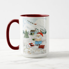 Sinterklaas gemist Kerstmis mok