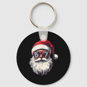 Sinterklaas Gezicht 67 Kerstmis Zes Zeven Bruh Mem Sleutelhanger