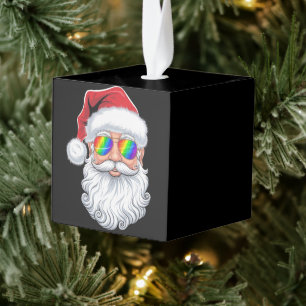 Sinterklaas gezicht gay zonnebril Kerstmis Xmas LG Decoratie