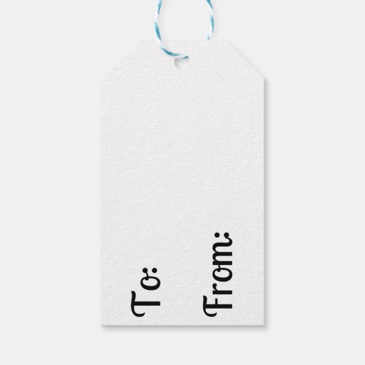 Sinterklaas Gezicht Kerstmis Vakantie Geschenk Lab Cadeaulabel (Achterkant)