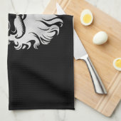 Sinterklaas Gezicht Zonnebril Met Pet Baard Xmas Theedoek (Quarter Fold)