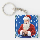 Sinterklaas glimlacht sleutelhanger (voorkant)